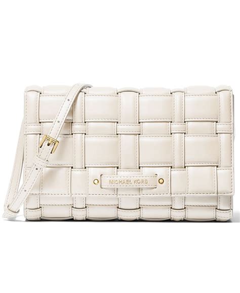 michael kors ivy woven clutch crossbody|Michael Michael Kors Ivy Woven Clutch Crossbody .